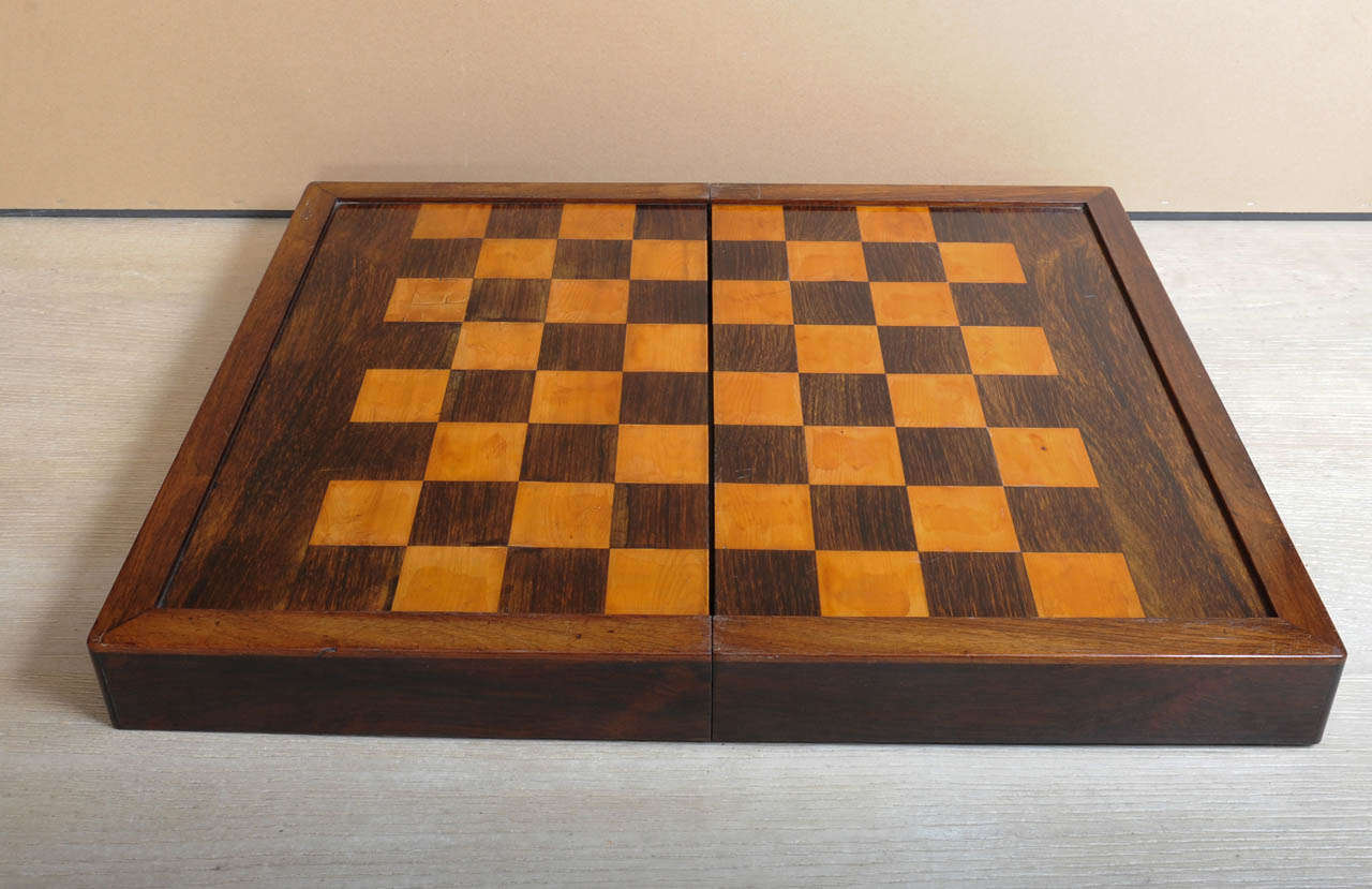 19th Century French Chess/Backgammon Box For Sale 6